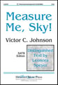 Measure Me, Sky! SATB choral sheet music cover